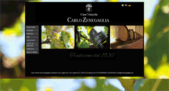 Desktop Screenshot of carlozenegaglia.com